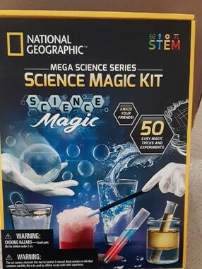 National Geographic Science Magic Kit -NIB